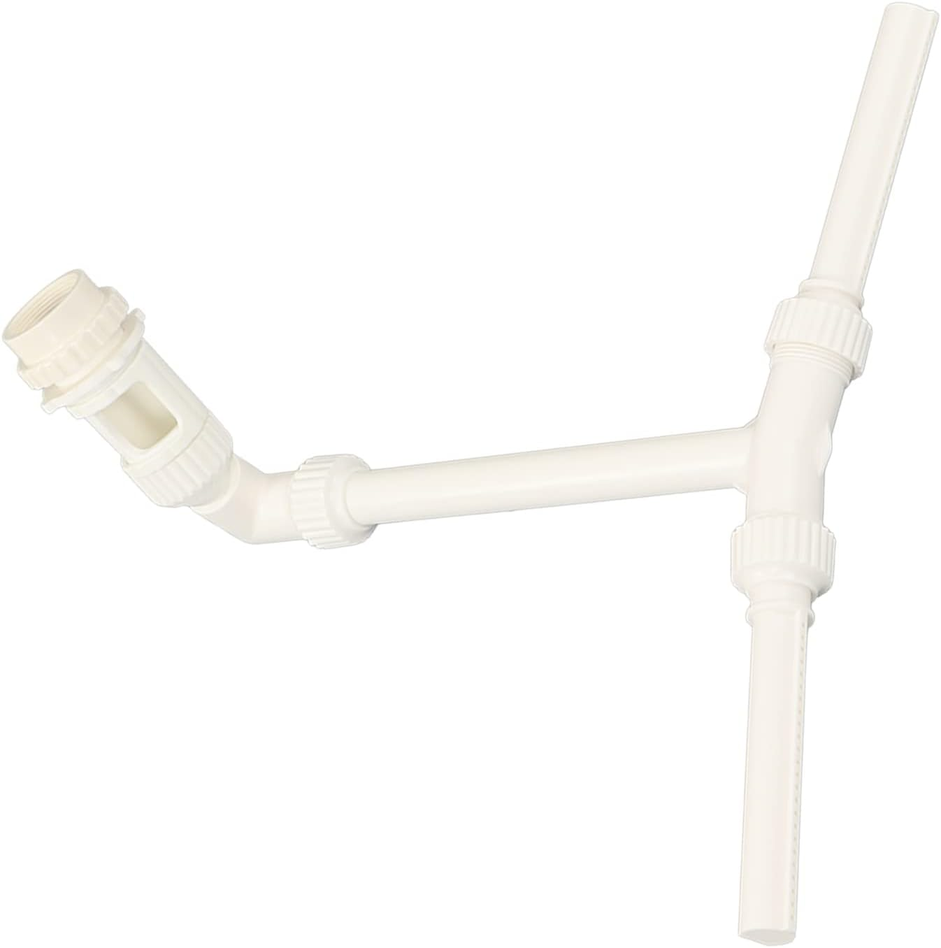 Pool Fountain PVC Adjustable Dual Pond Accessories with Internal Screw Thread G1 1 2 to G2 Adapter image number 3