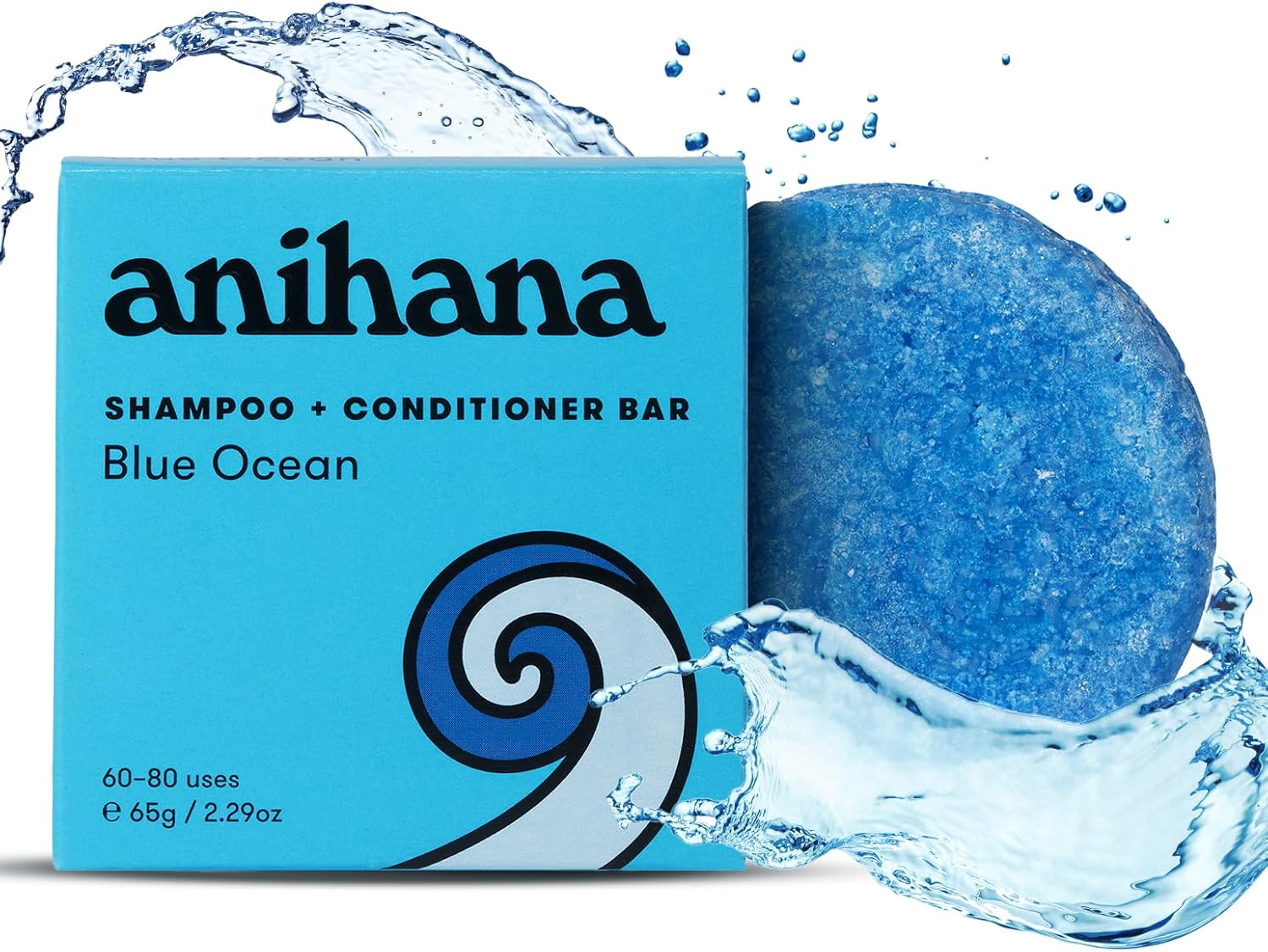 Anihana Ocean Cruz Shampoo and Conditioner Bar 65 G