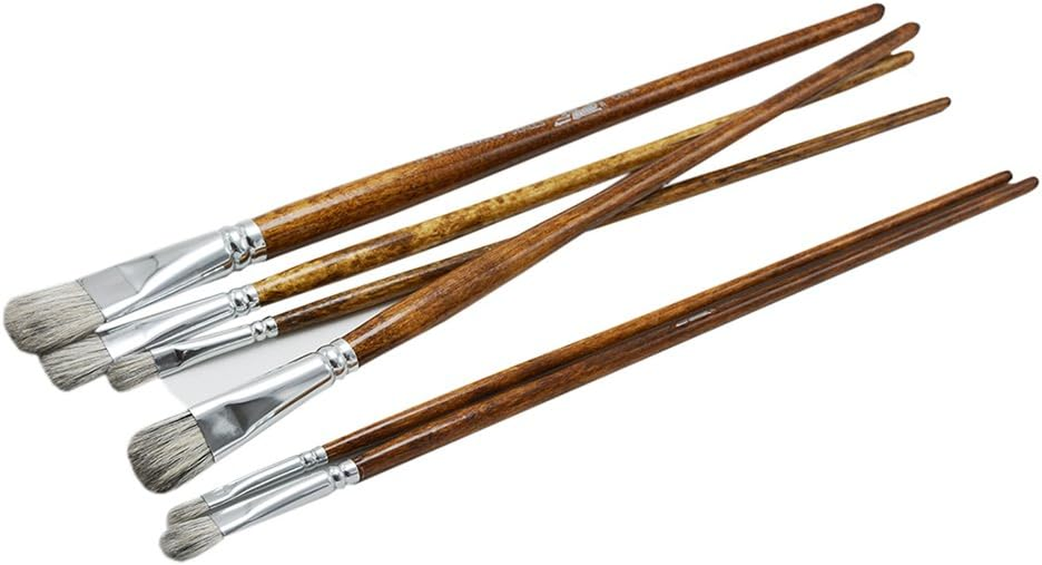 ZHOUXINXING Squirrel Hair Brush Watercolor Acrylic Paint Brush Set for Drawing Painting Art Supplies Brush Pen Artist Oil Painting Brushes image number 5