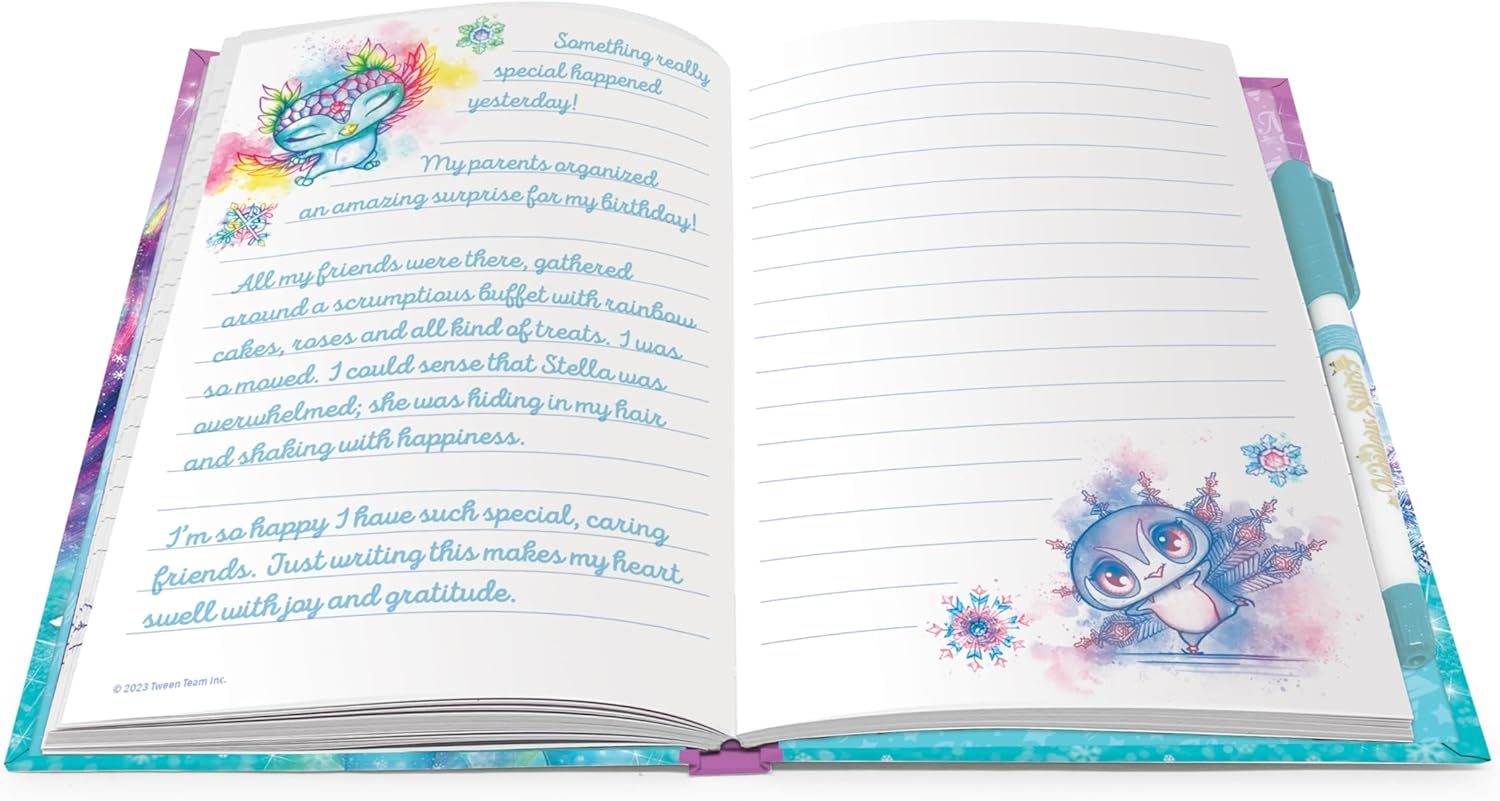 Nebulous Stars Deluxe White Notebook Set with Gel Pen - 96 Pages for Note-Taking, Journaling, and Dream Writing - Colourful Design, Ideal for Kids & Creative Minds image number 1