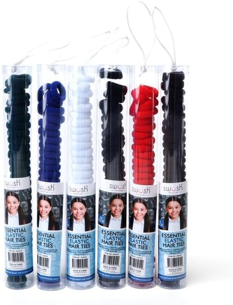 Tootoo Hair Elastic Clop Free School Colour 30Pk image number 2