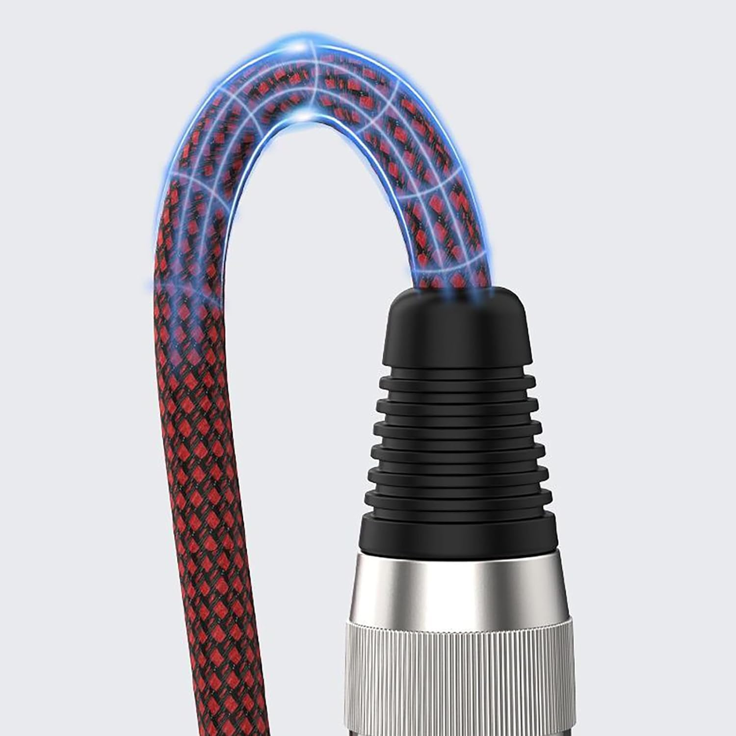 Tunghey XLR Female to 1/4 Inch TRS Cables, Nylong Braided XLR 3 Pin Female to 6.35Mm TRS Male Balanced Wire Mic Cord (1M) image number 1