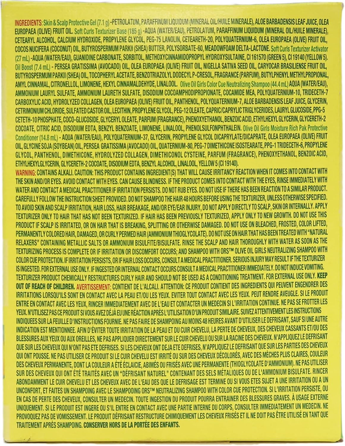 ORS Olive Oil Girls Texture Softner Kit image number 1