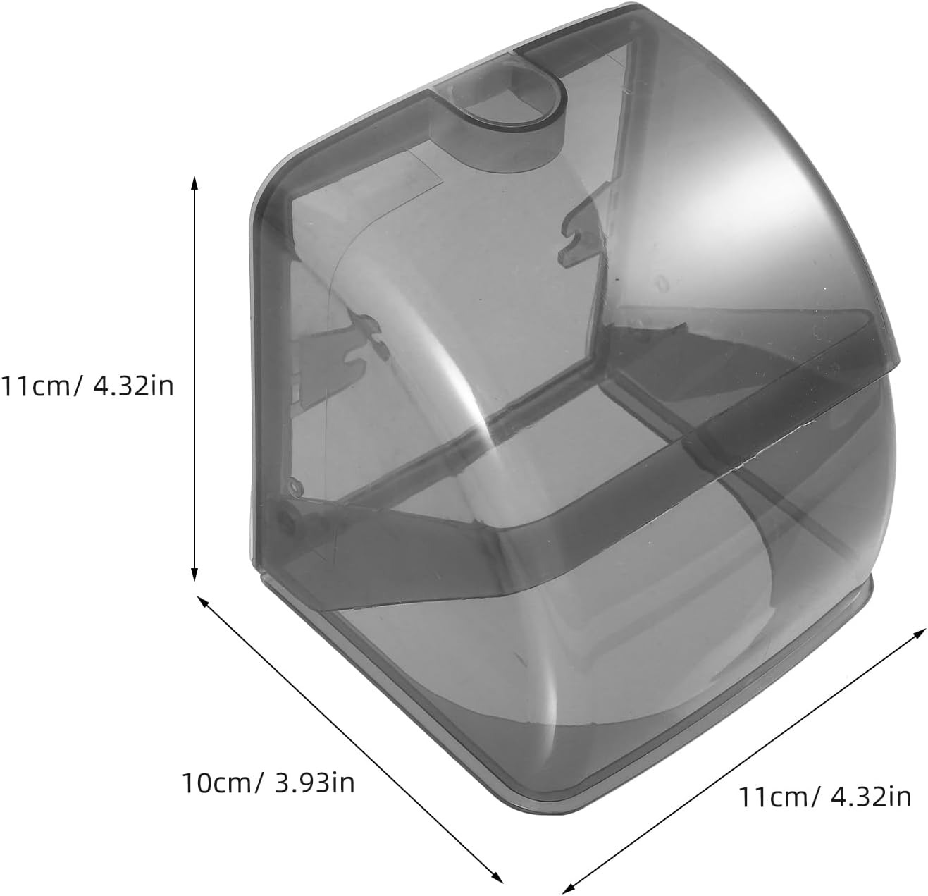 Gatuida Waterproof Outlet Cover Weatherproof Plug Protector Box for Outdoor Use Electrical Receptacle Cover for Gardens Balconies and Kitchens image number 4