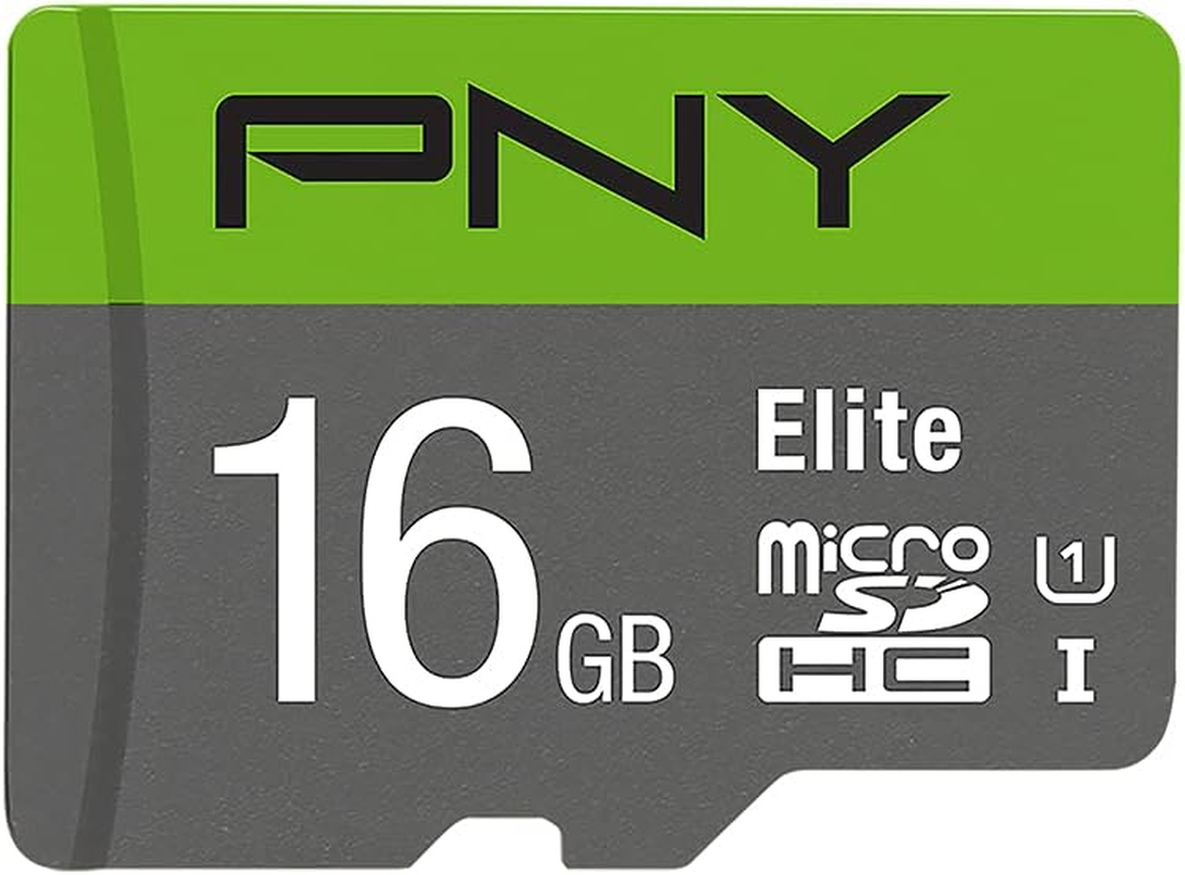 PNY P-SDU16GU185GW-GE 16GB Microsdhc Class 10 UHS-I Flash Memory (16GB, Microsdhc, Class 10, UHS-I, Class 1 (U1))