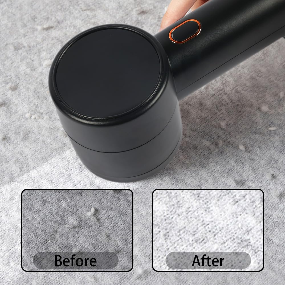 Fabric Shaver，Rechargeable Lint Shaver、Electric Portable Sweater Hair Remover，Digital LED Display Screen，Fabric Shaver for Furniture image number 4