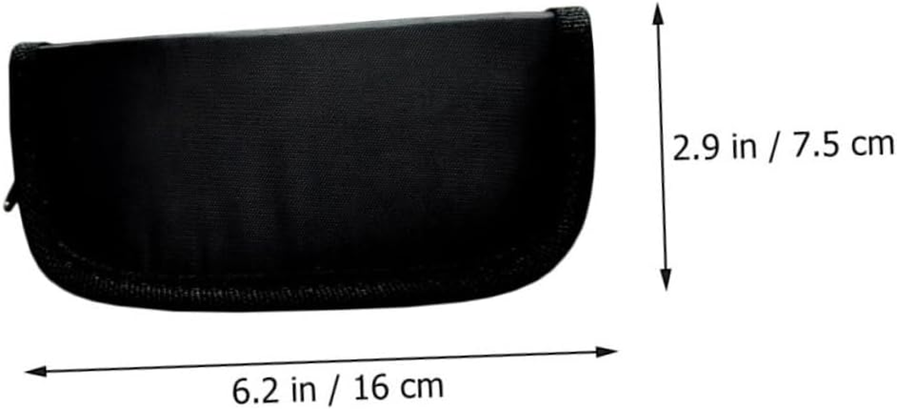 Alasum Oxford Cloth Darts Bag with Smooth Zipper Portable Darts Storage Pouch for Outdoor Use Black Unisex Travel Case image number 4