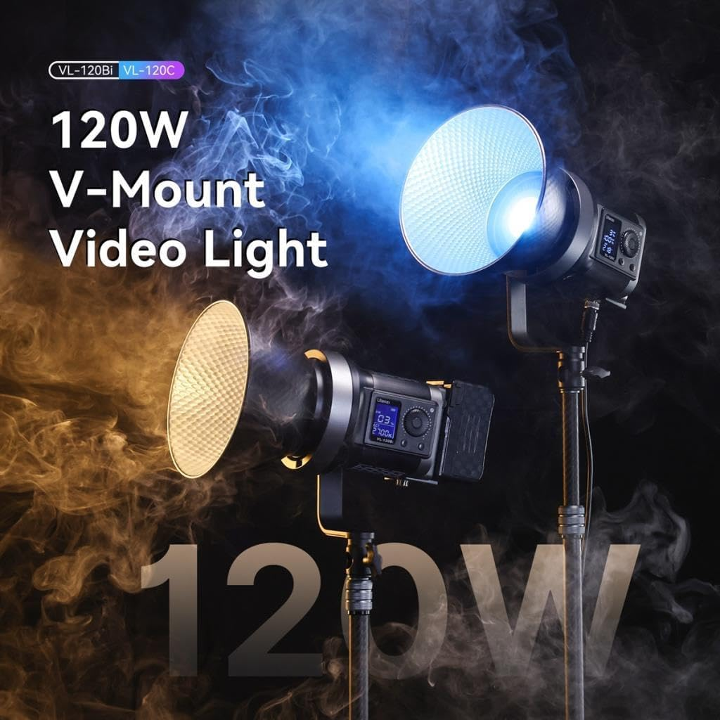 Ulanzi 120W RGB V-Mount Video Light L074CNA1 image number 5