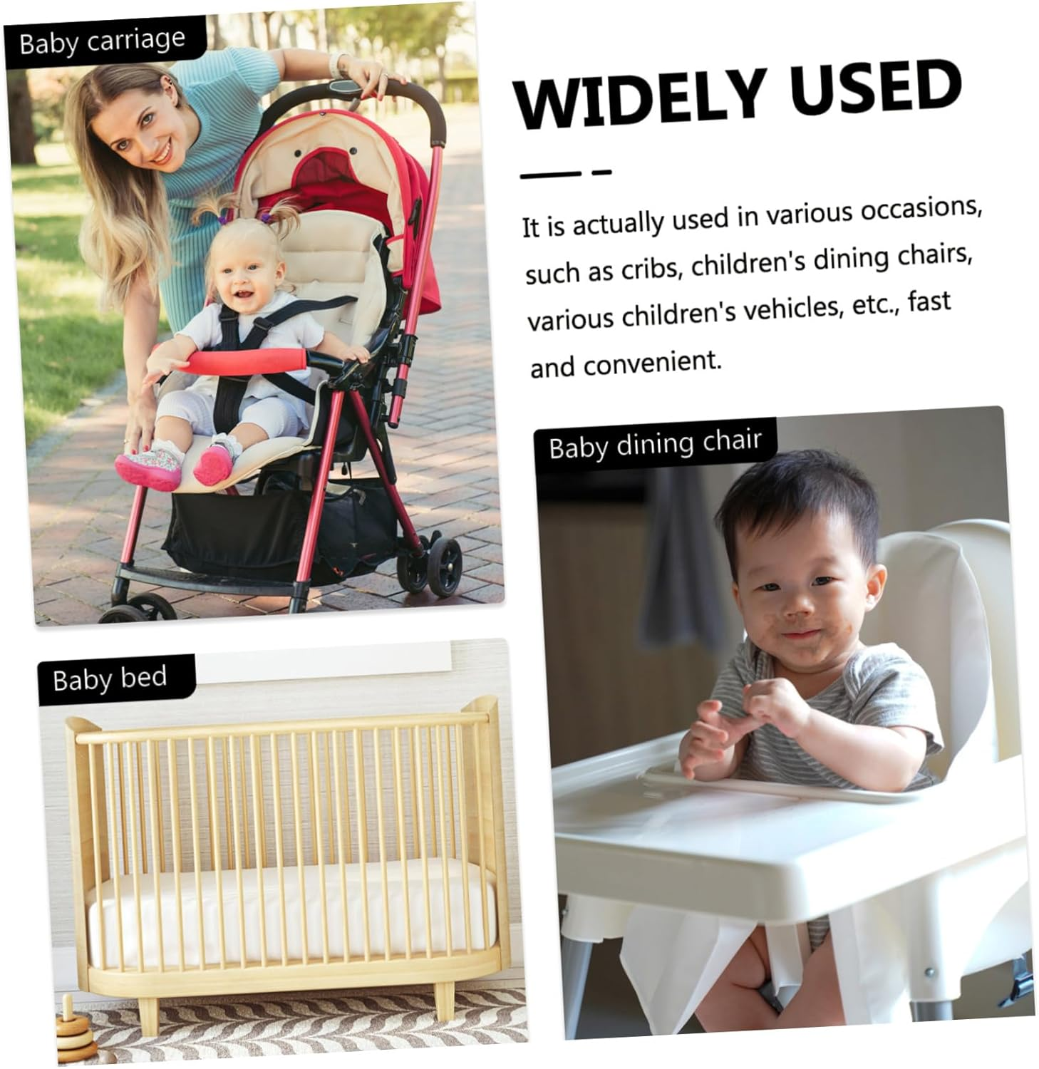 Portable Baby Wet Tissue Box Hanging Case Lid, White and Pink Wet Wipes Holder for Outdoor Travel, Infant Hand and Mouth Wipes Storage image number 6