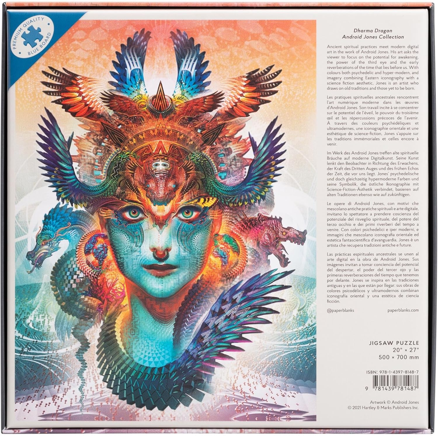 Dharma Dragon Android Jones Collection: 1000 Pieces image number 2