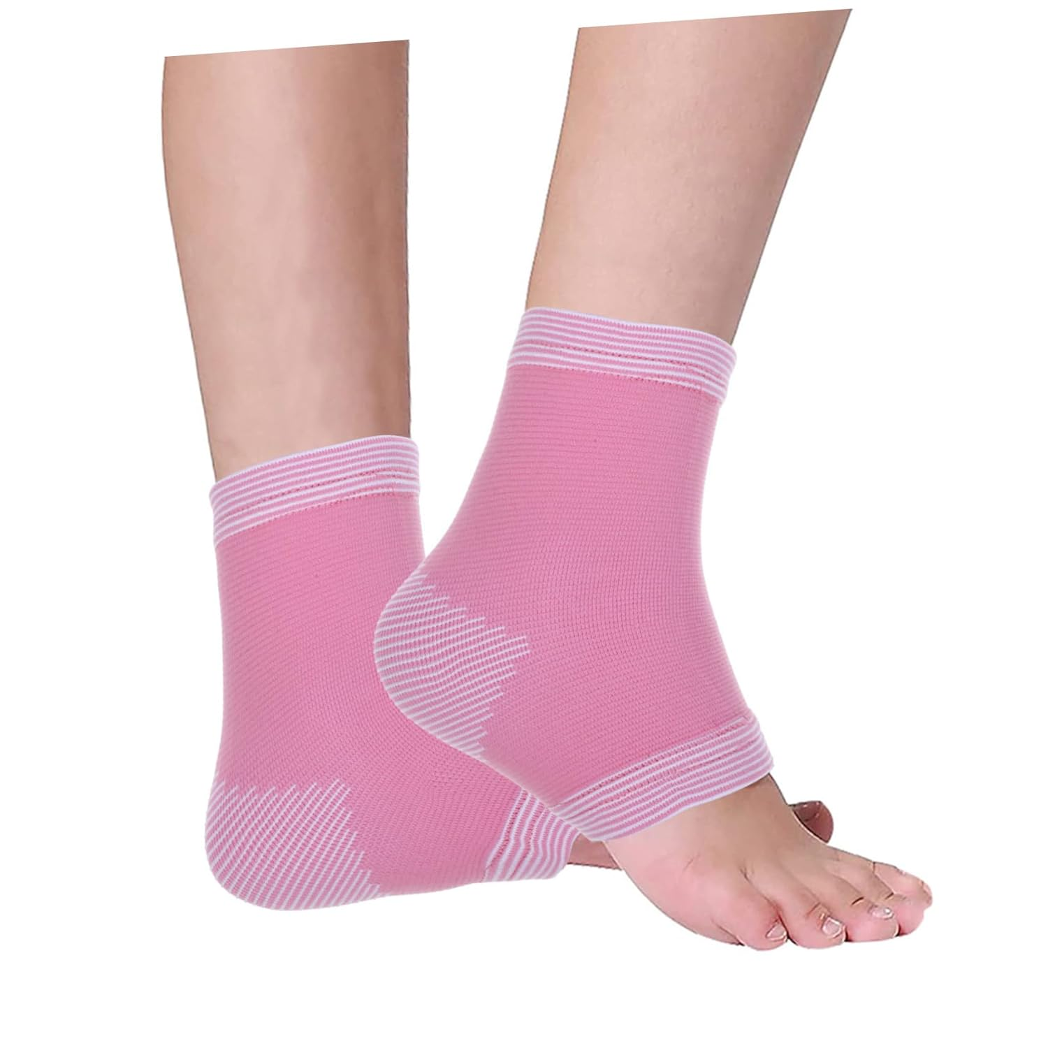 Ankle Support Braces Boys and Girls Ankle Braces for Sports Ankle Wraps Compression Child Ankle Socks - Pink image number 5