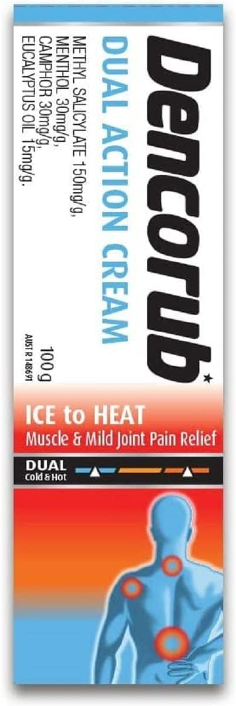 Dencorub Dual Action, 100G image number 2