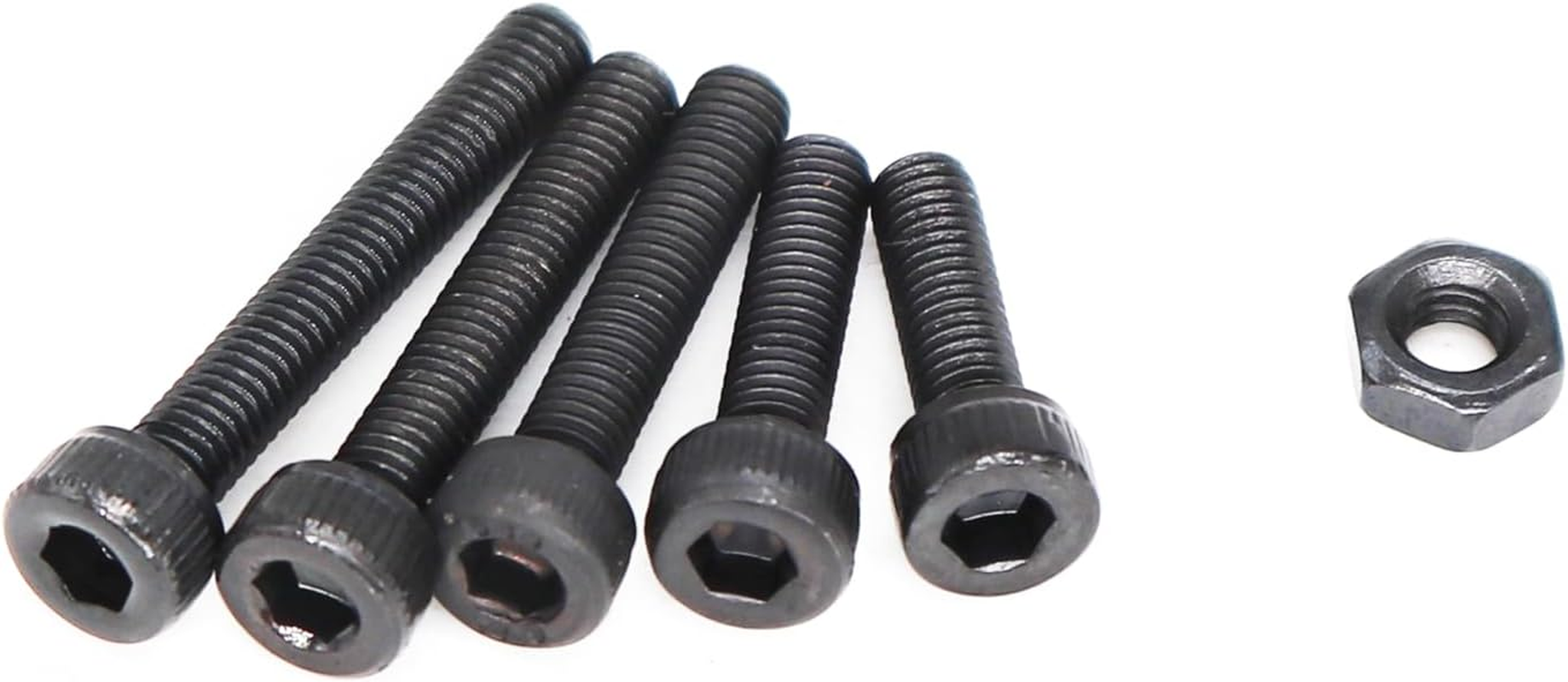 Cseao 1230Pcs Metric Screw Assortment, M2-M5 Alloy Steel Socket Cap Screws, Nuts, Bolts & Washers, DIY Projects, 3D Printing, Furniture Repair image number 1