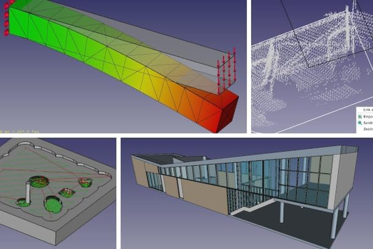 Latest New Release Freecad Design Software App for Windows on DVD image number 4