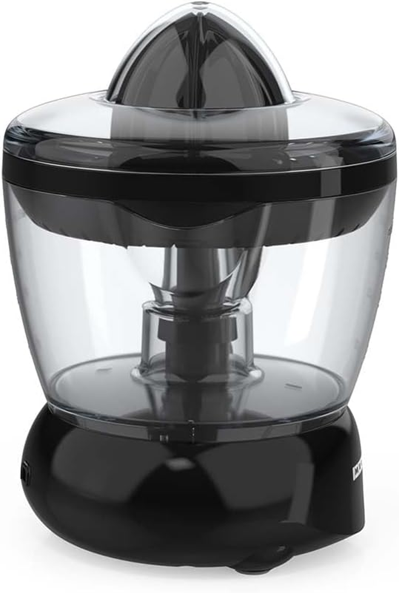 Melissa 40W Electric Juicer - 0.7L Bowl - Two Cones for Small and Large Citrus Fruits - Black image number 4