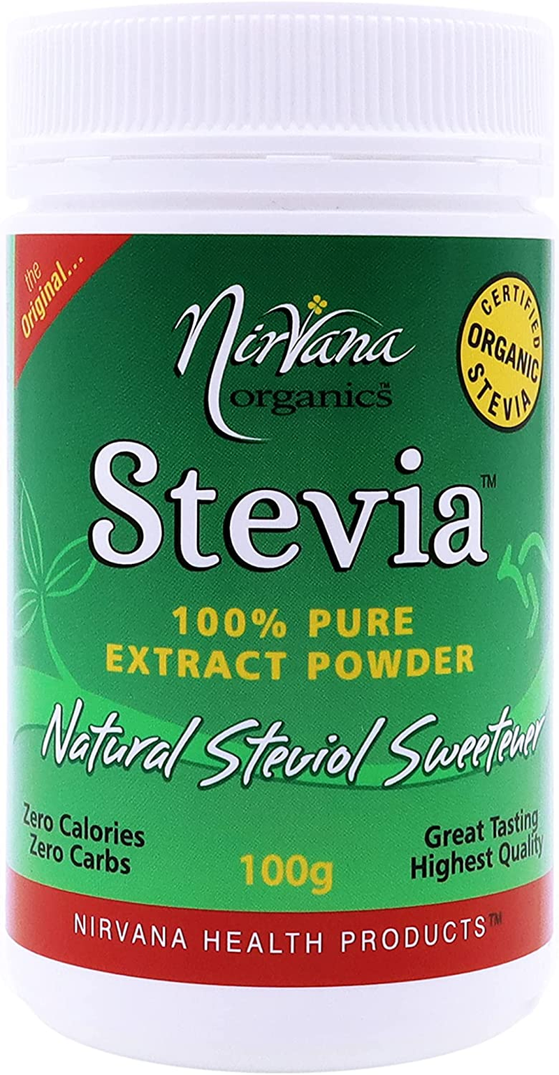 Nirvana Organics Stevia Pure Stevia Extract Powder 30G
