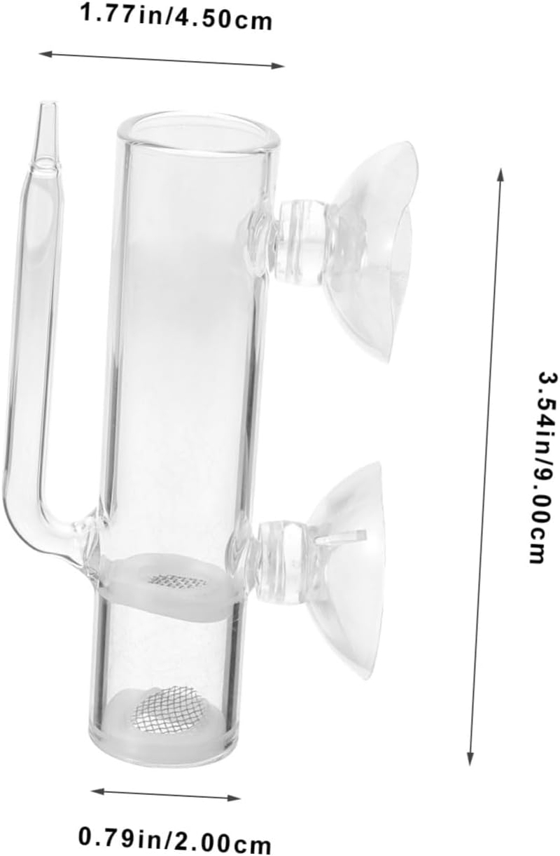 Garneck Shrimp Hatchery Box Glass Breeding Tank Shrimp Eggs Hatchery Isolation Case with Suction Cup Aquarium Fish Incubator Suitable for and Aquatic Pets Breeding image number 4