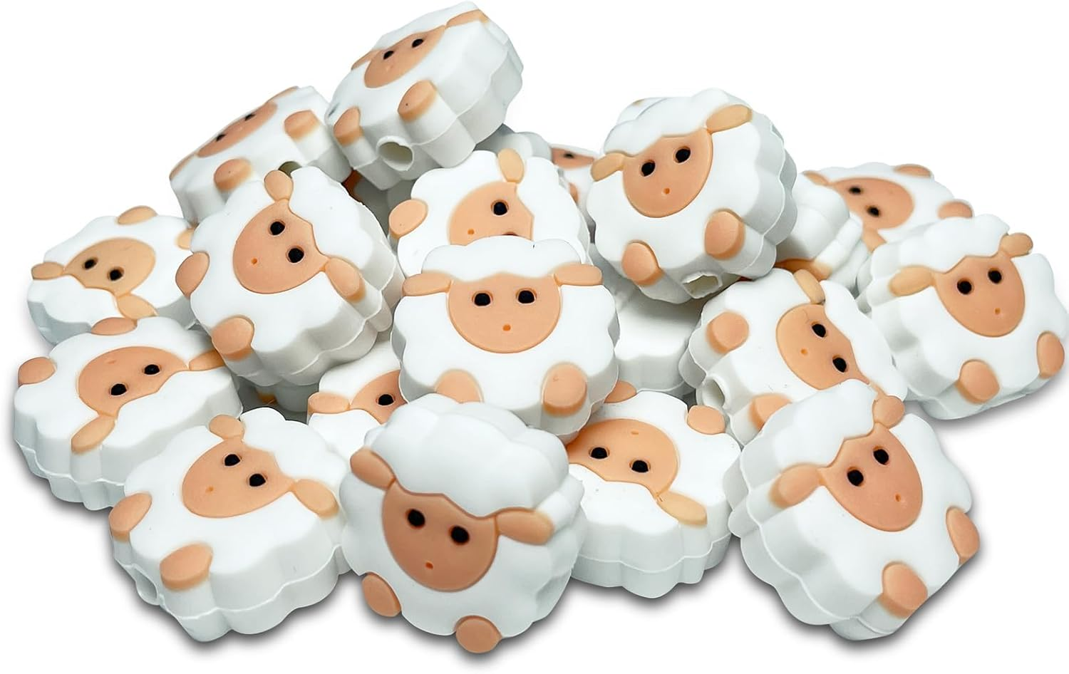 10 Pcs Knitting Needle Stoppers, Knitting Needle Point Protectors Cute (Sheep) Knitting Supplies Fit Size 6-9 (4.0Mm-5.5Mm) Needles, Knitting Crochet Supplies,Caps image number 4