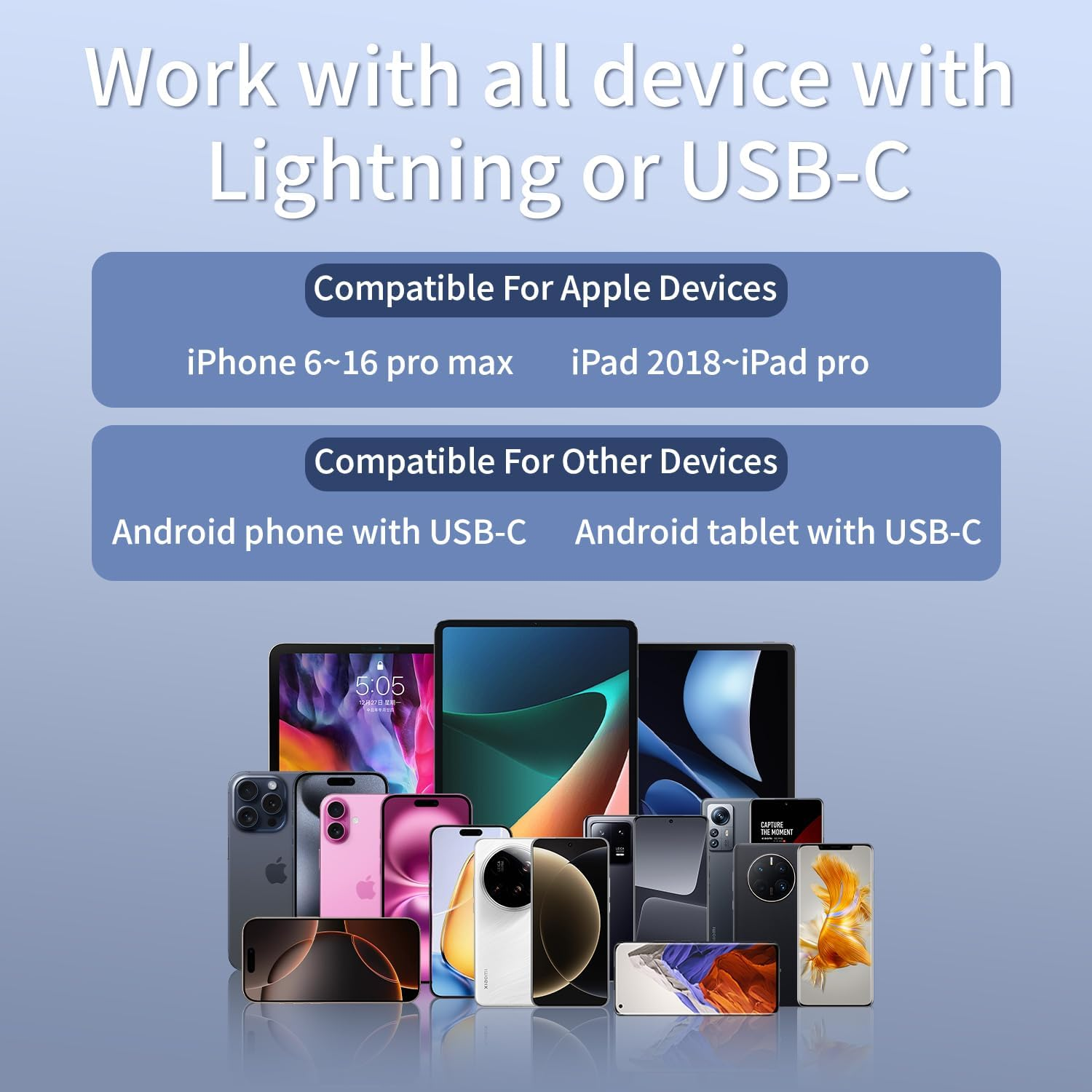 2 Pack Wireless Mini Lavalier Lapel Microphone for Iphone,Ipad - Cordless Double Mics Plug and Pick-Up 2.4G Ultra-Low Delay Built-In Noise Reduction Chip 5H Working Time for Two-Person Creator image number 4