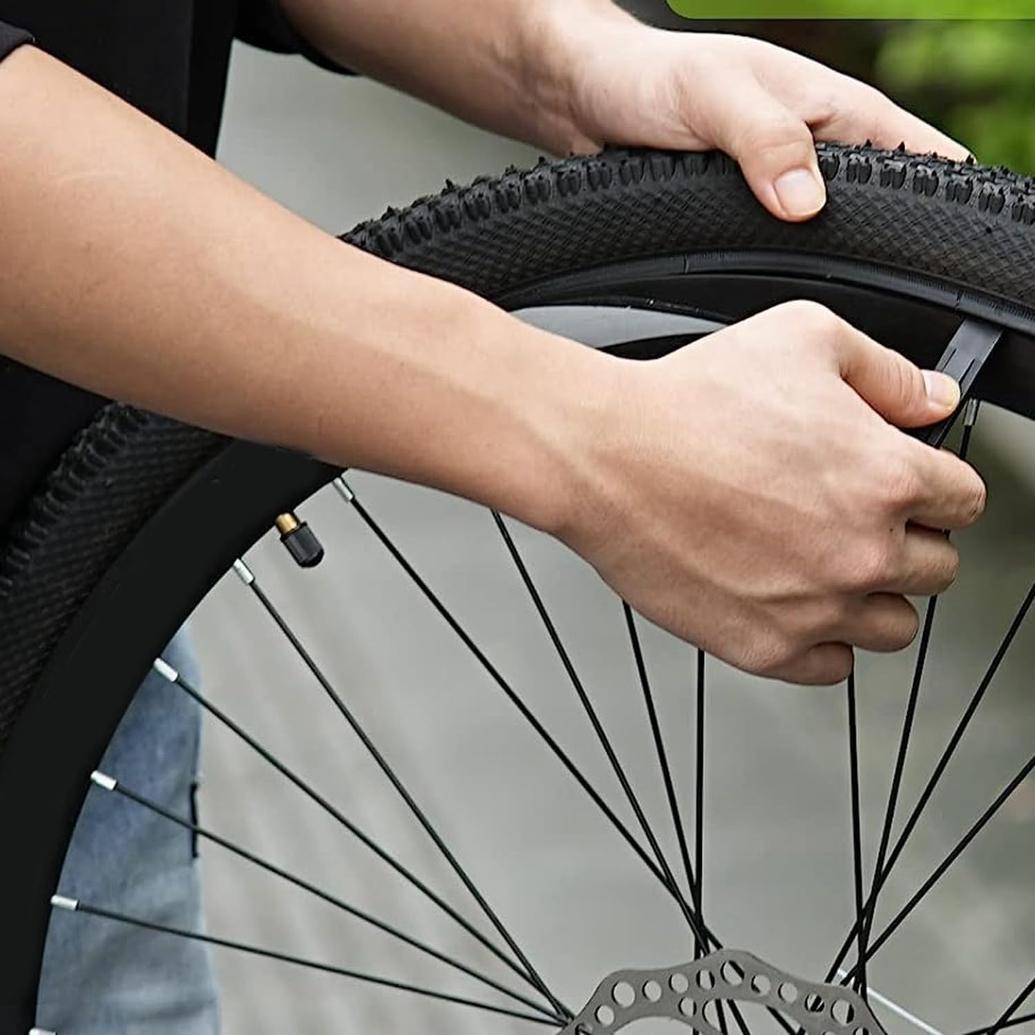 Gyorwst 2 Pack 20X4.0 Fat Bike Tube with AV 32Mm Valve, Bike Tubes with 2 Tire Levers, for Road/Mountain/E Bike Parts Accessories image number 1