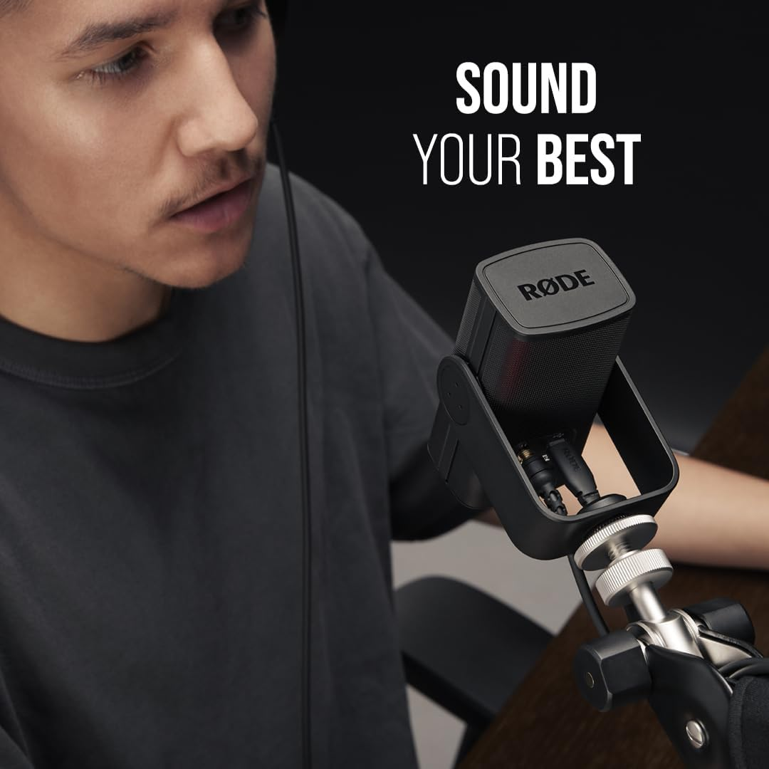R&Oslash;DE XCM-50 Professional USB Condenser Microphone and Virtual Mixing Solution for Streamers and Gamers image number 2