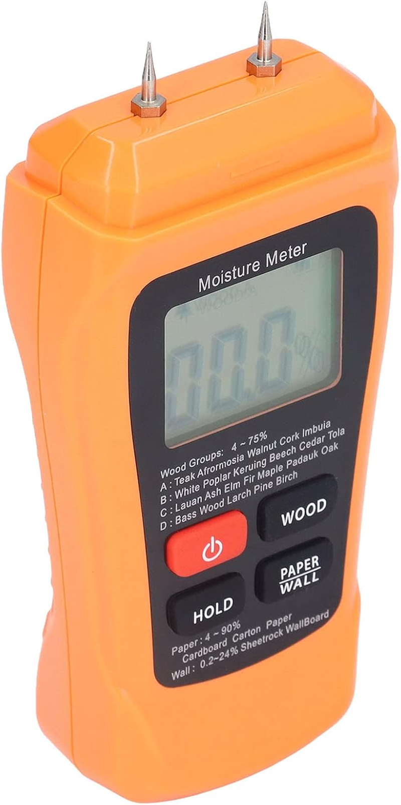 DIGITAL MOISTURE DETECTOR HIGH ACCURACY WOOD MOISTURE METER for Construction Professionals image number 5