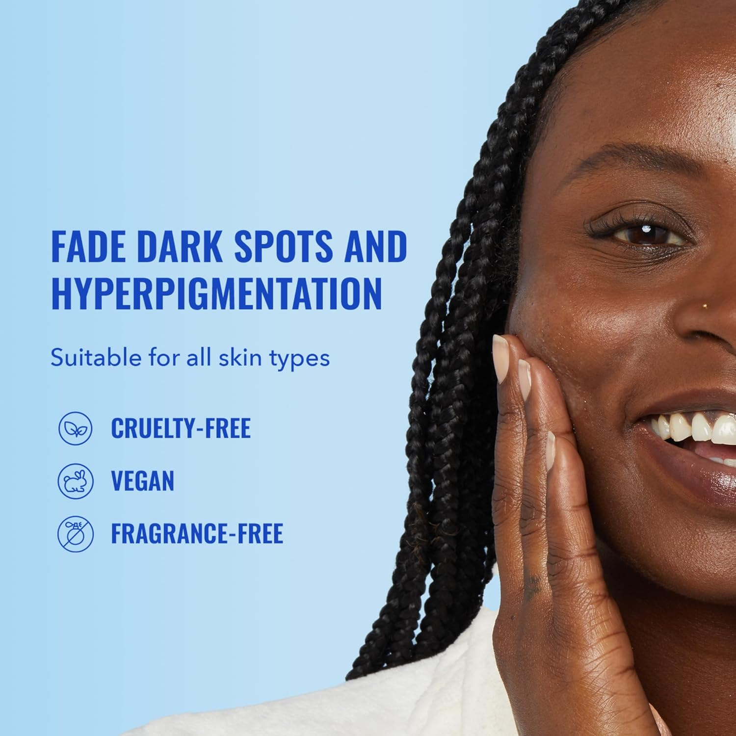 Good Molecules Discoloration Correcting Serum - Tranexamic Acid Ester Salt and Niacinamide for Dark Spots, Sun Damage, and Age Spots - Skincare Face image number 4