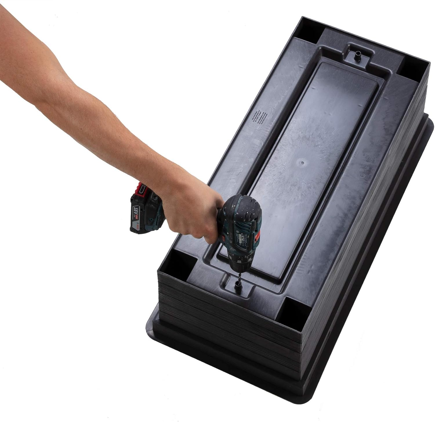 Garantia Urban Balcony Raised Bed Planter, Anthracite image number 2