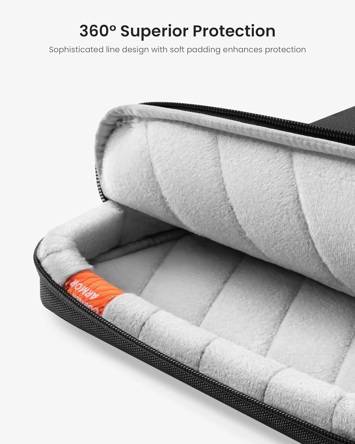 Tomtoc 15.6-Inch Military-Grade Protective Laptop Carrying Case for 15.6-Inch Acer Aspire 3/5/7, Dell Inspiron/Xps, ASUS ROG/TUF, Lenovo Thinkpad L/E/T/P/V, LG Gram 17, More Asus Thinkpad Chromebooks image number 1