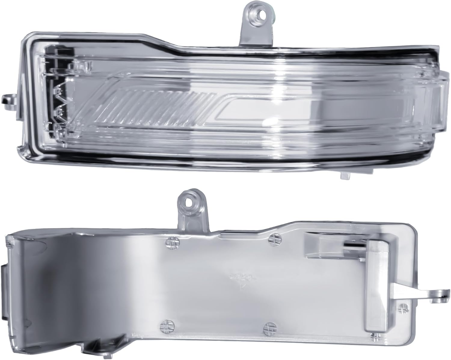 Replacement Driver Left Side Door Mirror Turn Signal Light Lamp Black Housing Indicator for RAM 1500 from 2019 to 2024