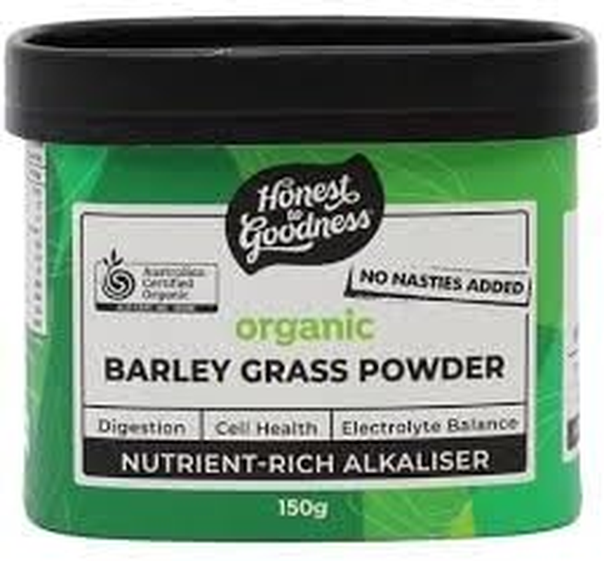 Honest to Goodness, Organic Barley Grass Powder - 150 Gram Canister