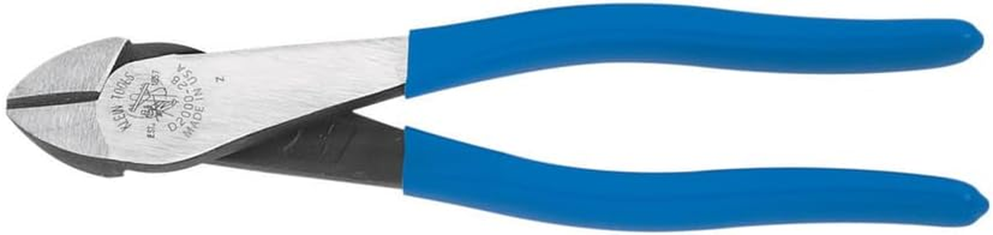 Klein Tools Heavy Duty Diagonal Cutting Pliers, Cuts ACSR, Screws, Nails and Most Hardened Wire, D200028 image number 1