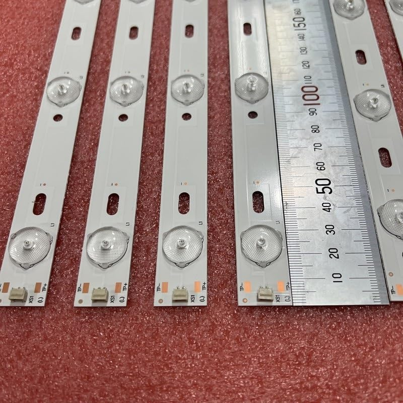 8Pcs LED Bar Compatible with DNS K42A619 Compatible with Supra STV-LC42T410FL Compatible with Konka 42" TV KL42GT618 35017849 35017855 35017848 image number 4
