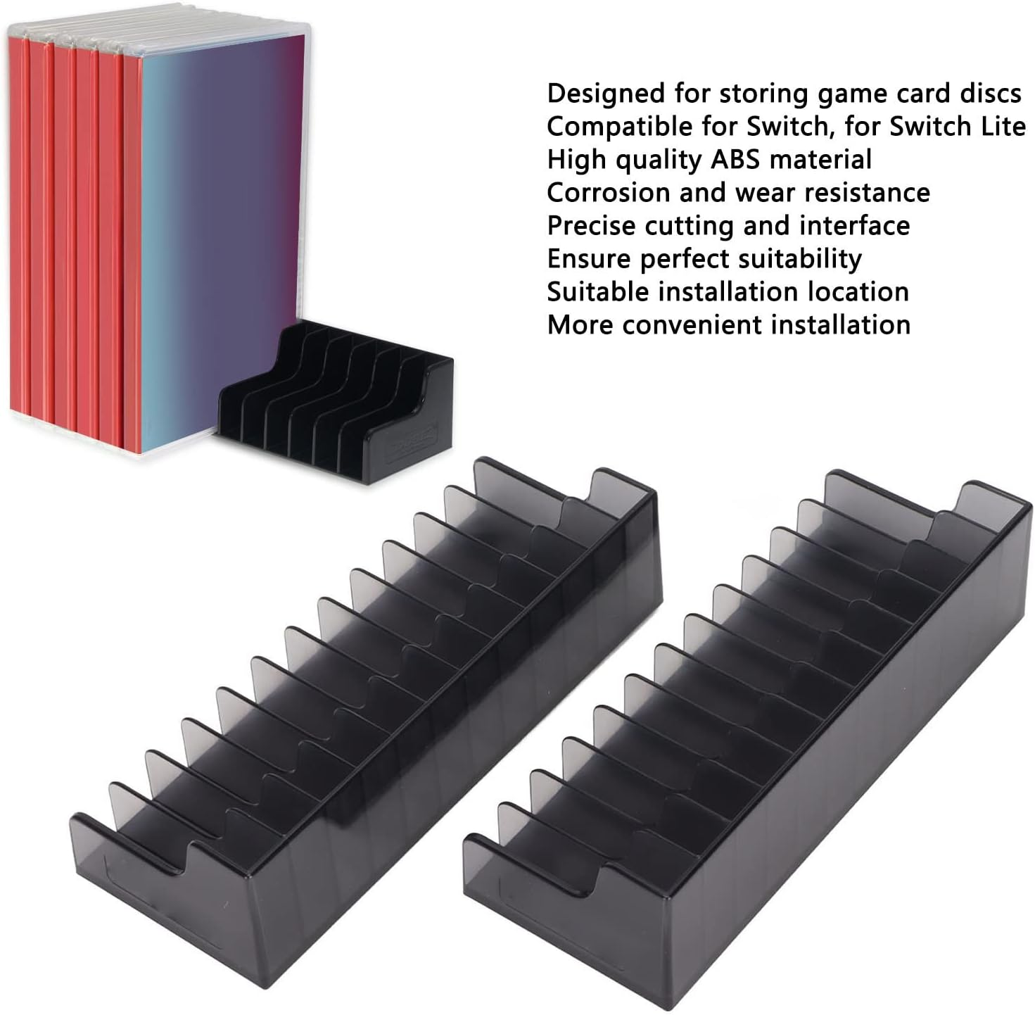Game Card Storage Rack for Switch/Ps4/Ps5/ One, Multifunctional Game Disk Display Box, Game Card Storage Bracket image number 4