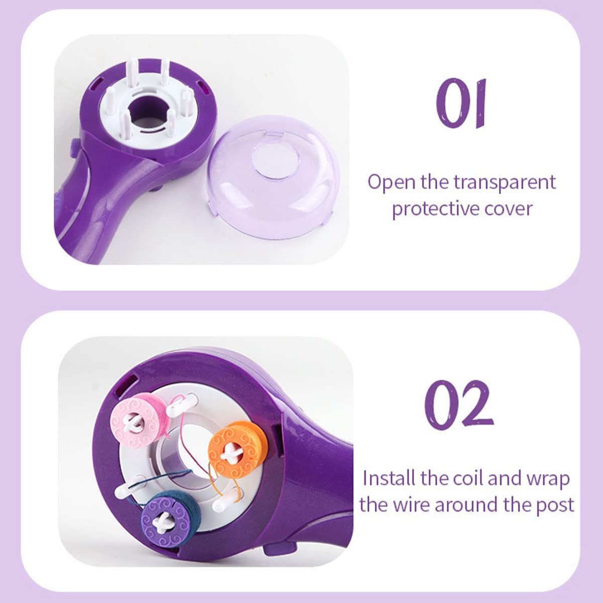 Electric Automatic Hair Braider - DIY Decoration Tool, Portable Creative Fashion Salon Braiding Toy Kit for Girls Kids Age 6+ - Toys Gifts