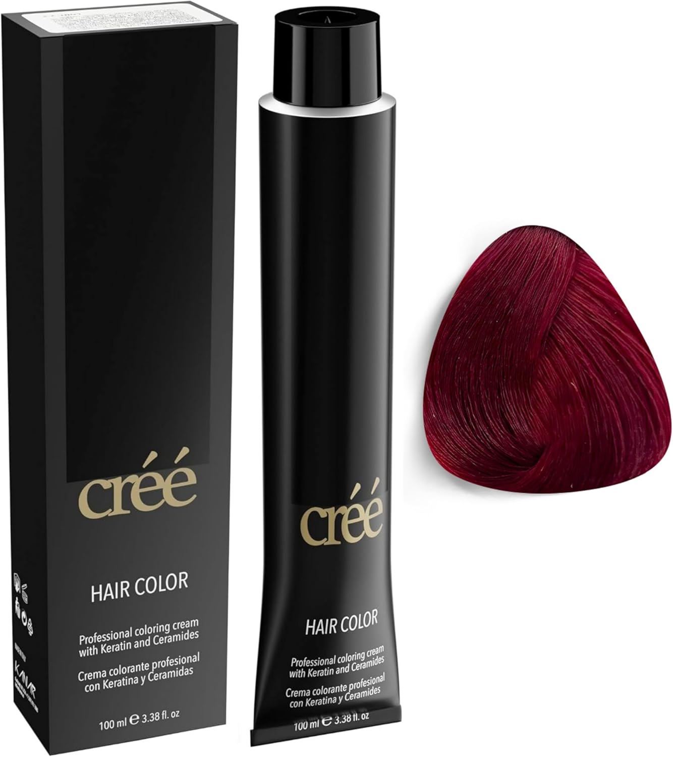 Cr&eacute;&eacute; Professional Permanent Hair Color 100Ml 3.4 Fl.Oz. (Extra Red Blond 7.666)