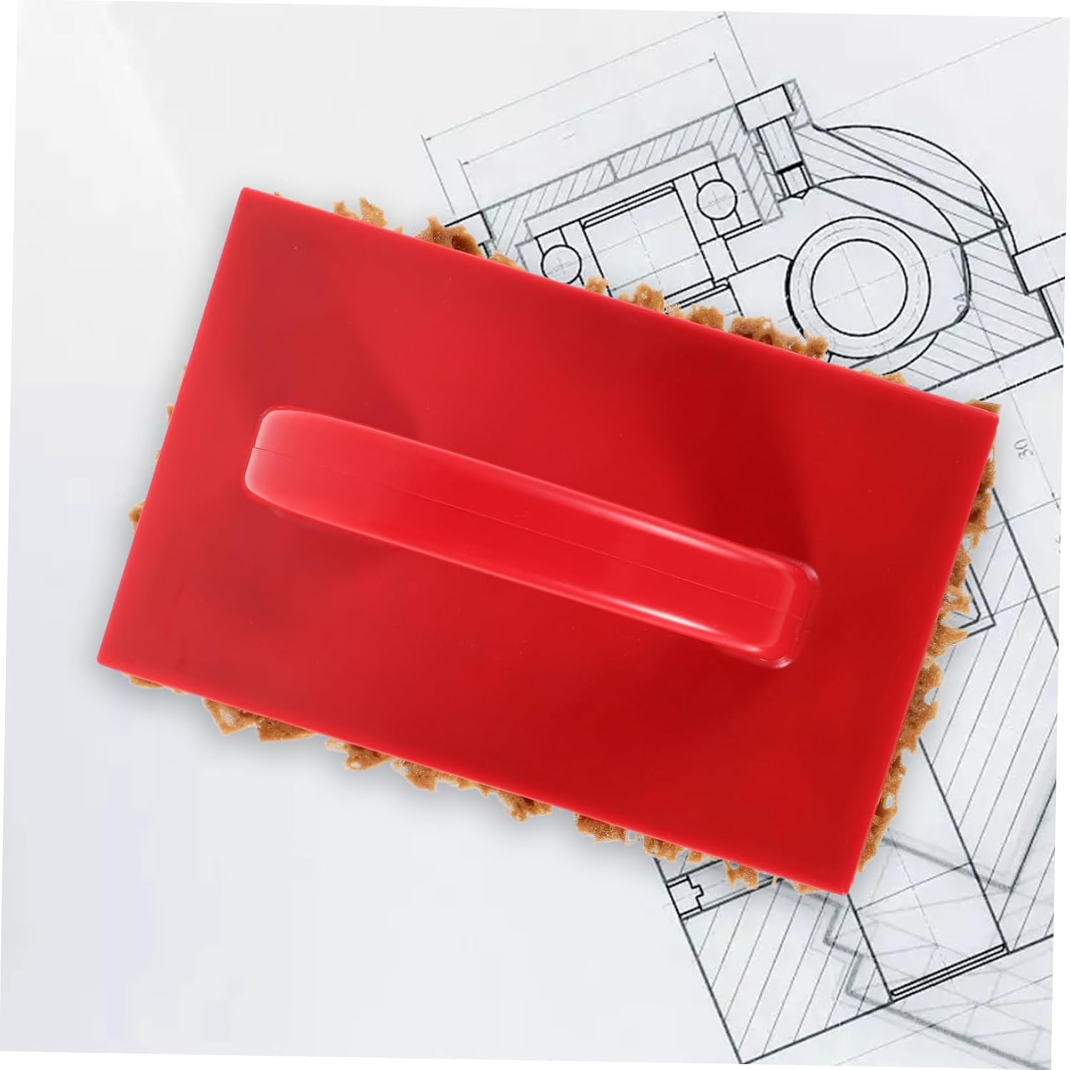 KOMBIUDA Soft Texture Painting Sponge Reusable Sponge Brush for Pottery Wall Crafting Ergonomic Design for Comfortable Handling Wide Applicability image number 2