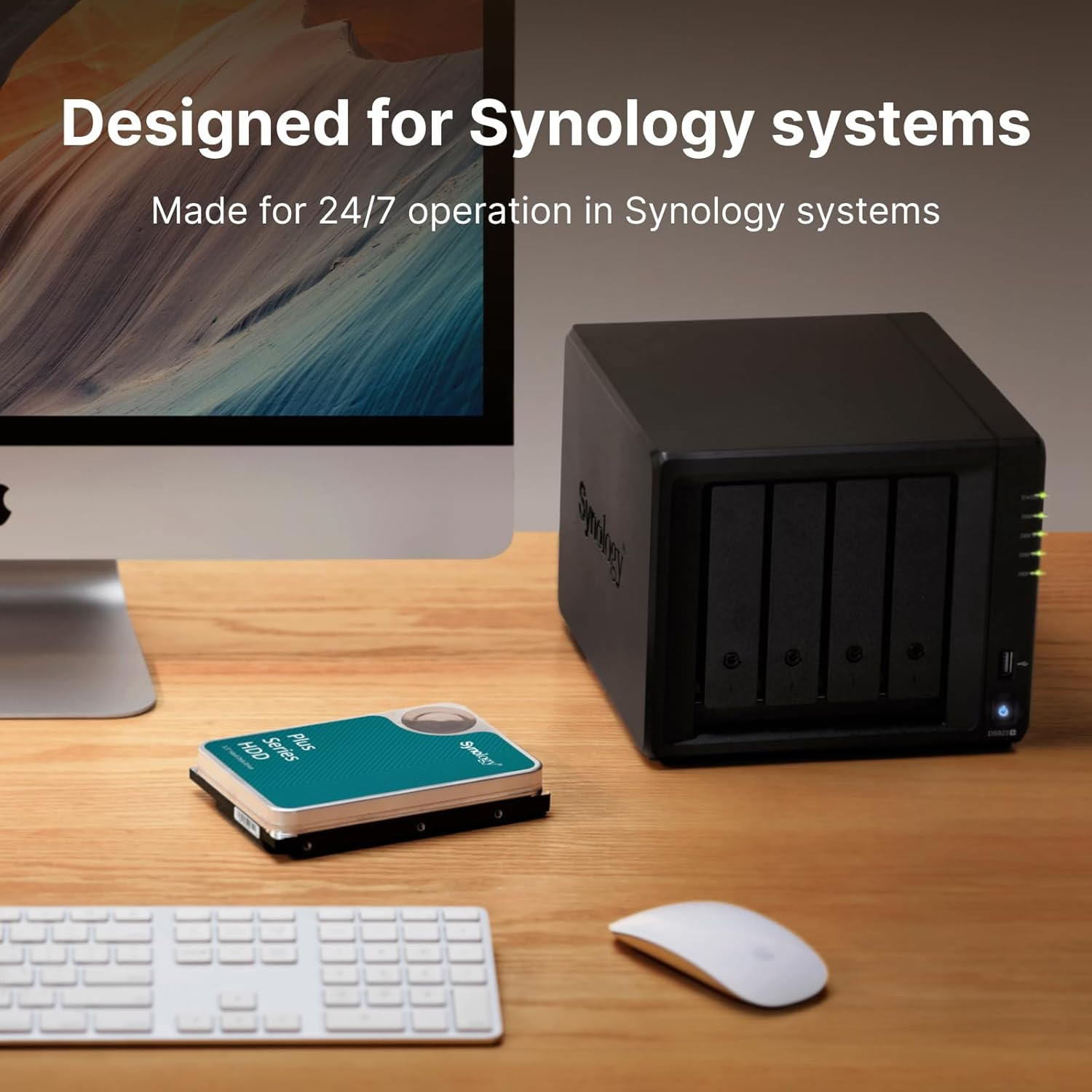 Synology plus Series 6TB, HAT3300-6T HDD, 3.5" Internal SATA 6 Gb/S 5400RPM Hard Disk Drive, 3 Year Warranty image number 6
