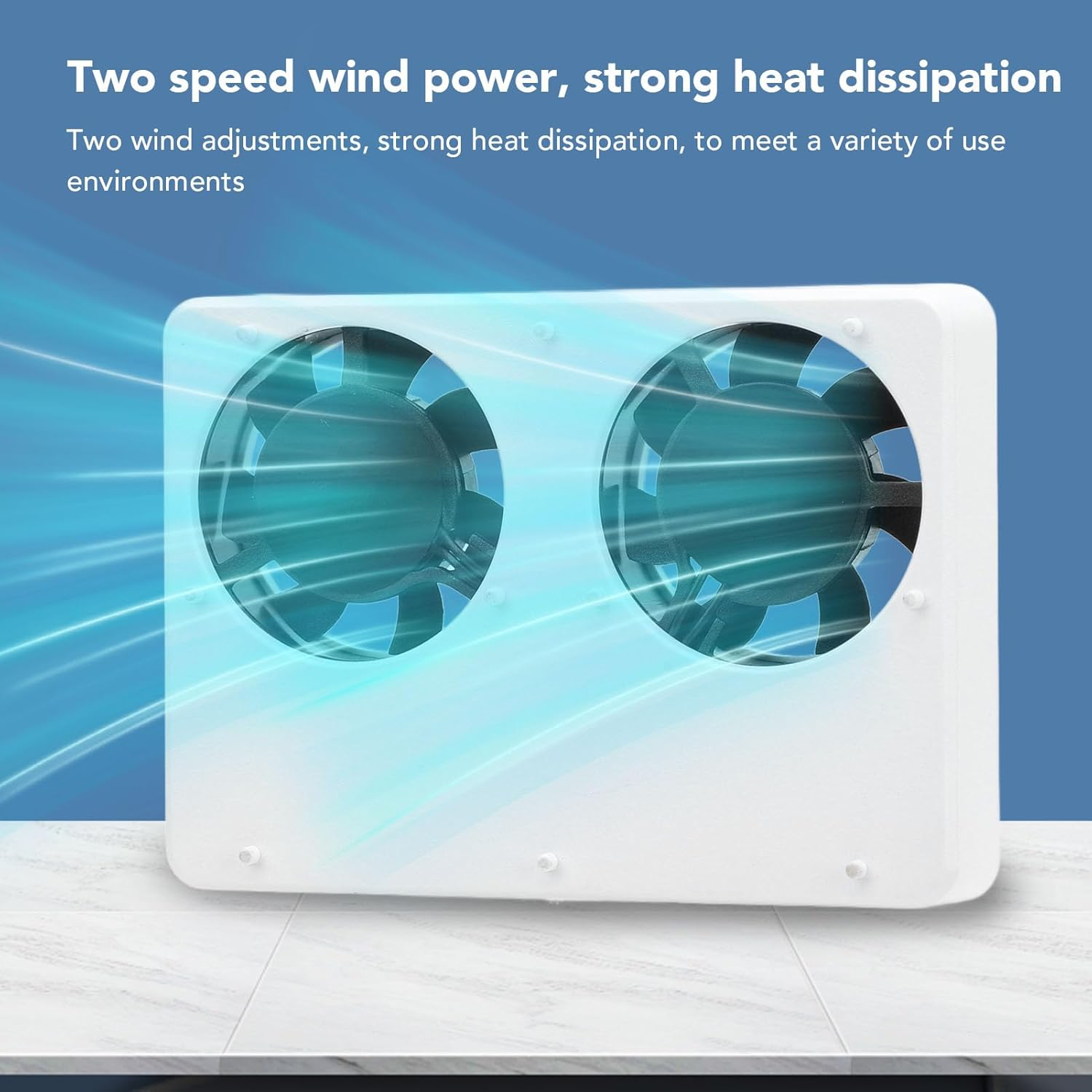 Camera Cooling Fan for A7M4, ZVE1, ZV1 - Quiet Dual Fan with Adjustable Speed, 5V Type C Power, 26Db Low Noise image number 1