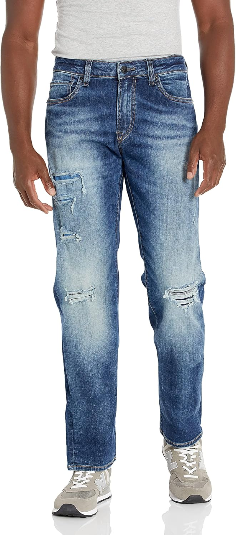 Buffalo David Bitton Men'S Ben Relaxed Tapered Denim Jeans image number 2