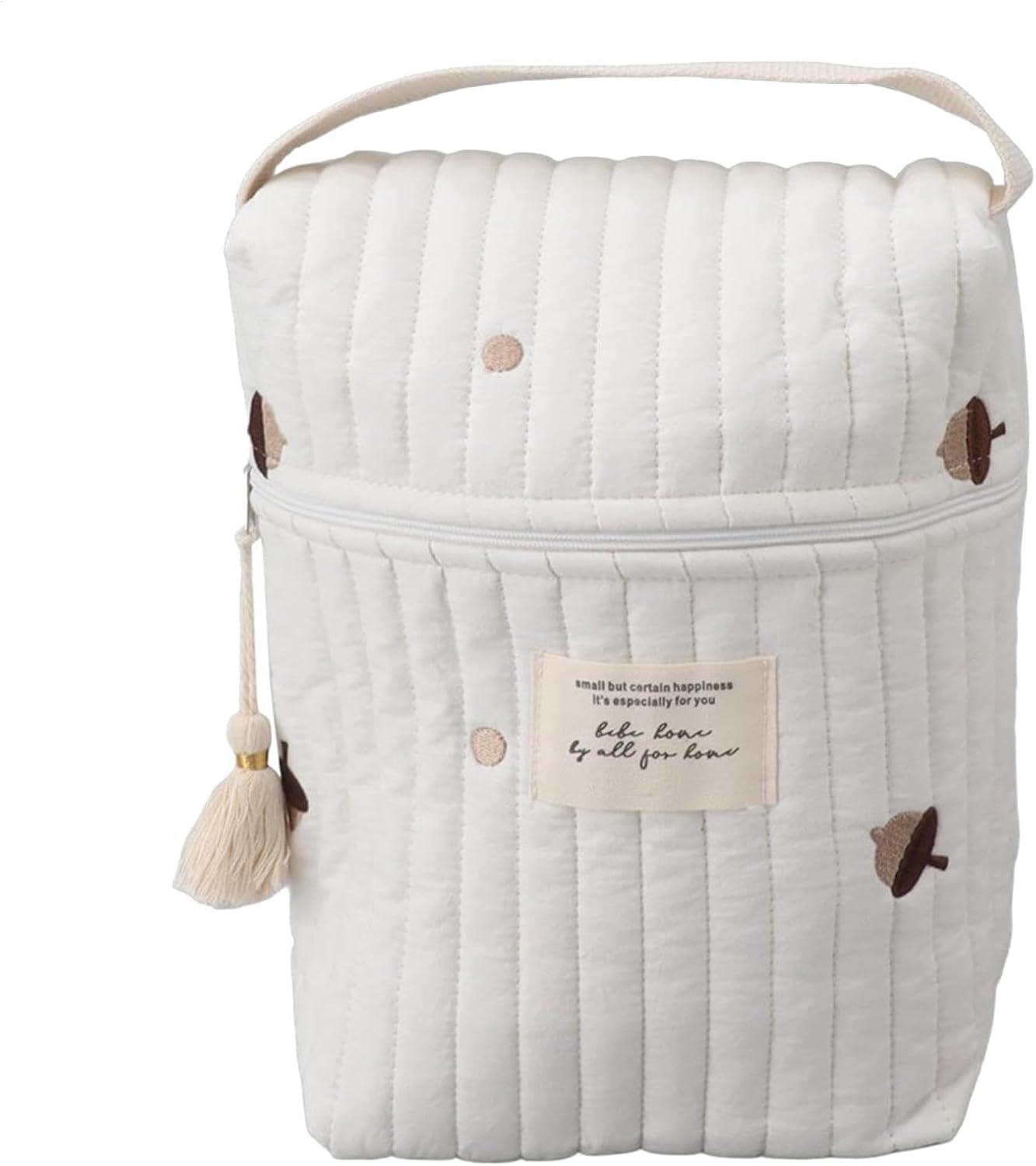 Diaper Organizing Pouches, Cartoon Quilted Pacifier Bag, Cute Organizing Pouches, Soft Storage Bag, Feeding Bottle Storage Bag, Baby Wipes Organizer, Pacifier Storage Pouch,, Multicolor, image number 3