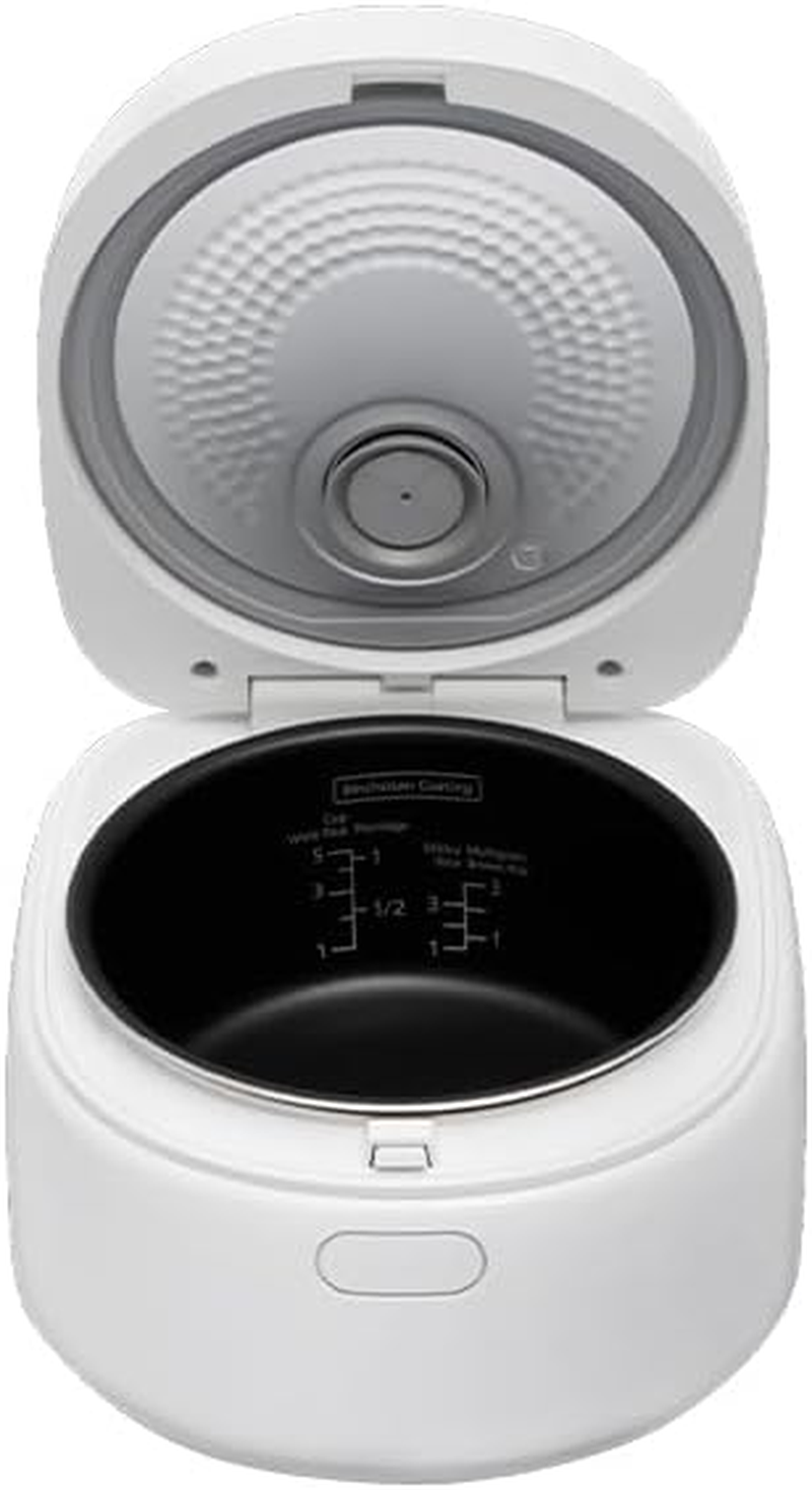 Panasonic 5.5 Cup 1L Premium Rice and Multi Cooker with Fuzzy Logic, 24 Hour Timer, Non-Stick Pan and 10 Auto Menus for Rice, Porridge, Bread, Cake, Soup, Slow Cook and More, White (SR-DL104WST)