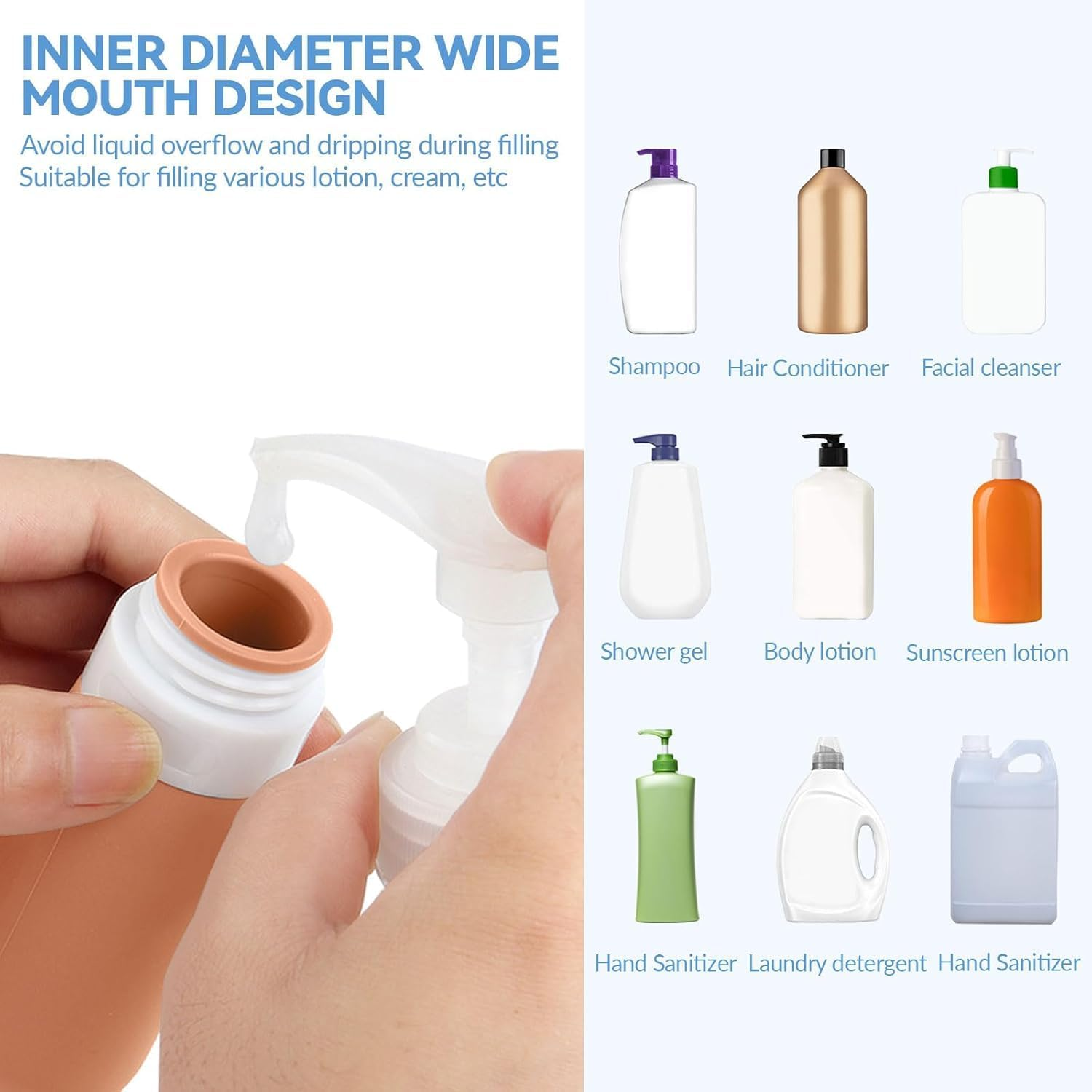 16-Pack TSA Approved Travel Essentials Bottles Set &ndash; Leakproof Silicone Toiletry Containers | Squeezable Shampoo & Lotion Bottles for Airplane Carry-On image number 1