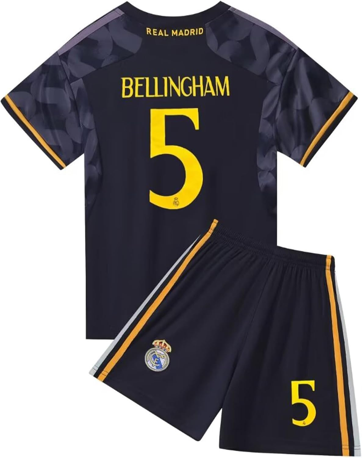 R.Madrid Football Jersey Kids,23/24 New Season Football Training Jersey, Football Shirts Shorts and Socks Set for Kids, Best Gifts for Children image number 3