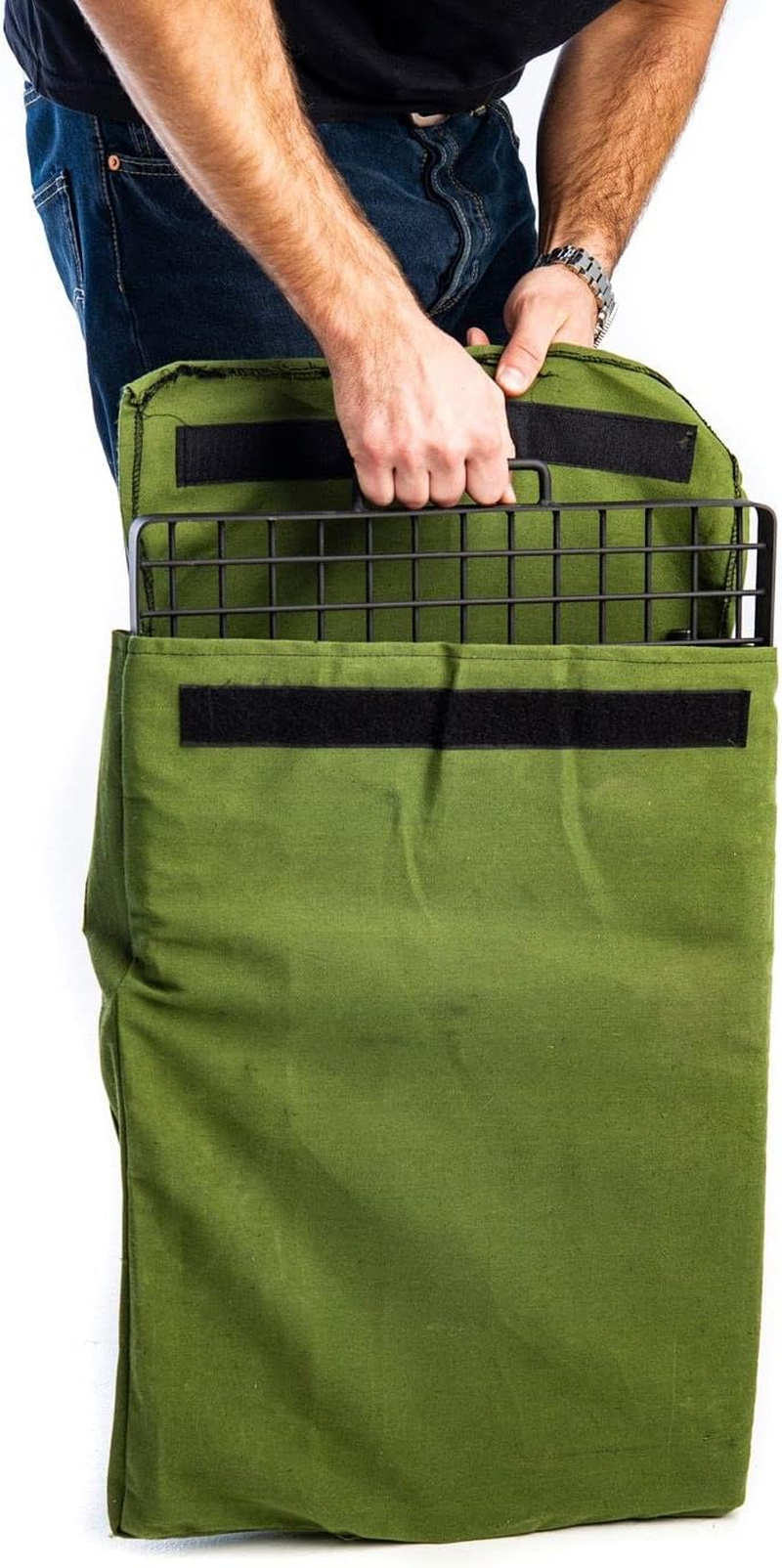 Adventure Kings Portable Grill Set - Combo Grill and Hotplate + Cooking Tool Set (Stainless Steel, Steel) - Perfect for Camping, Bbqs, and Outdoor Cooking