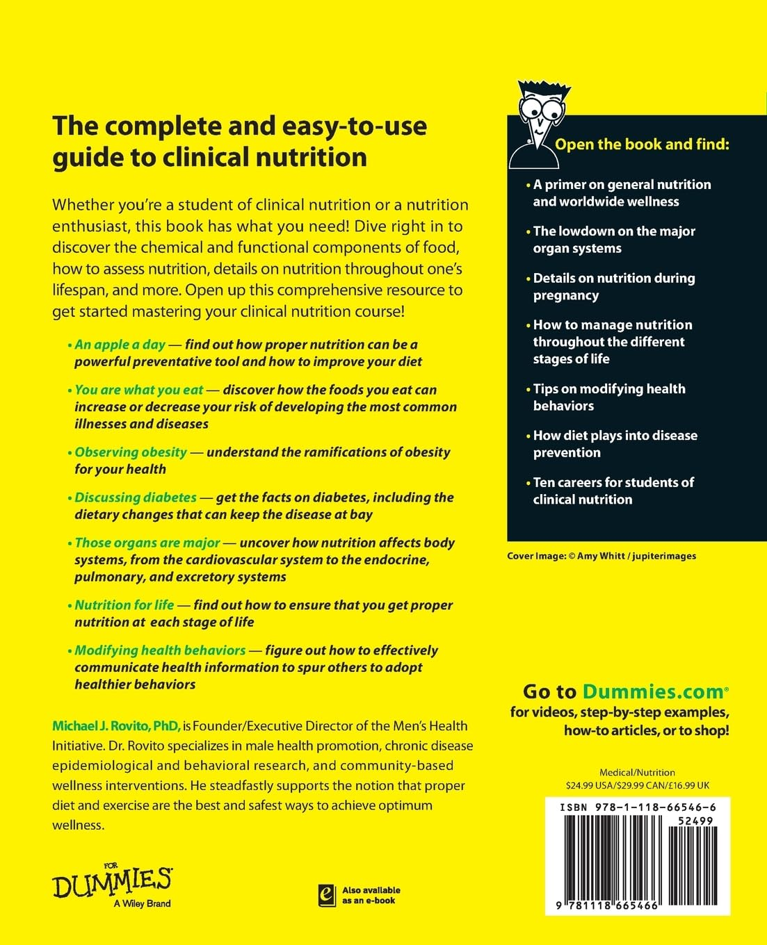 Clinical Nutrition for Dummies image number 1