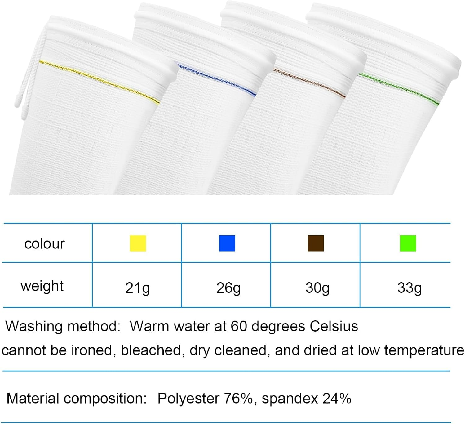 Catheter Leg Bag Holder, Catheter Bag Holder with Adjustable Strap, Fabric Catheter Stabilization Device,Leg Sleeve for Catheter Bag,Urine Drainage Bag Cover,Urinary Incontinence Catheter Supplies(M) image number 4