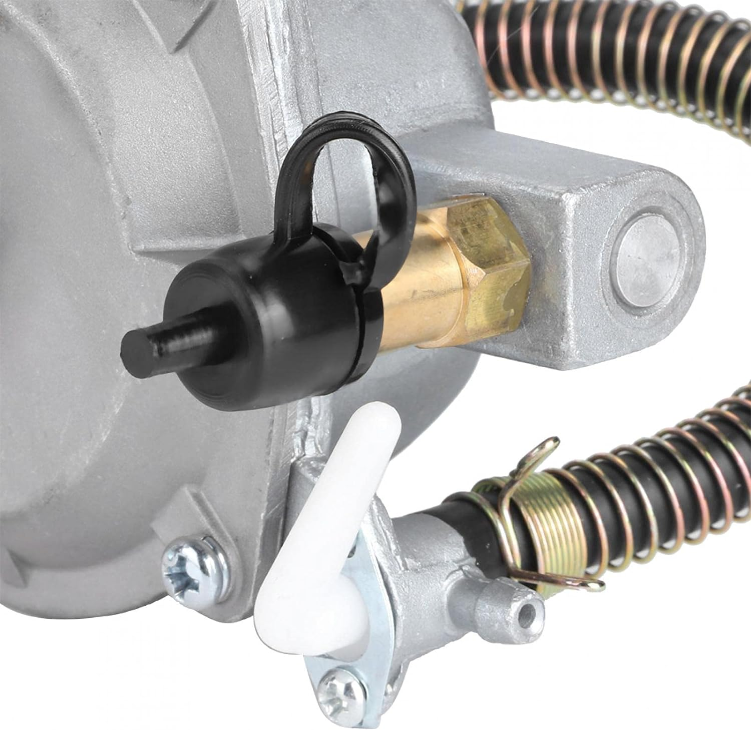 Dual Fuel Carburetor, Carb LPG NG Conversion Kit Generator Parts Portable Gasoline Generator Conversion Kit for 2.8KW GX200 170F Manual Choking Coil image number 1