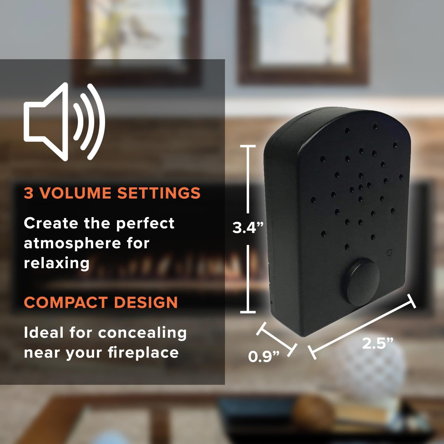 Comfort Smart Fire Crackler Sound System - CS-FC image number 3