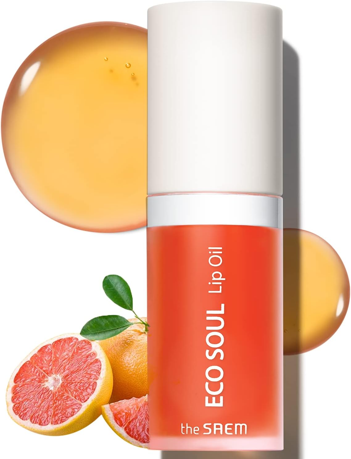 The Saem Eco Soul Lip Oil, 6 Ml, 03 Grapefruit